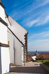 Gothic church in Svaty Jur, Slovakia