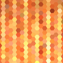 Abstract colorful hexagons background