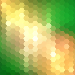 Fototapeta na wymiar Abstract colorful hexagons background