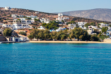 Iraklia island in Cyclades, Greece