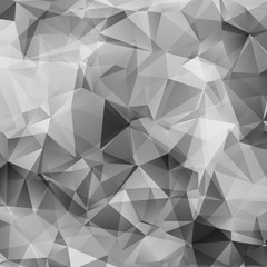 Abstract gray triangles background