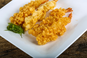 Prawn tempura