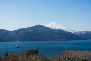 Shore of Lake Ashi