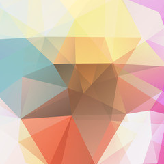 Abstract colorful background of triangles