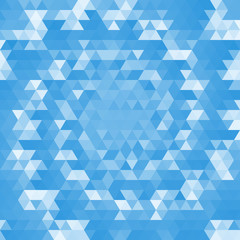 Abstract swirl background of triangles