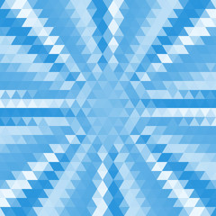 Abstract background of triangles