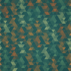 Abstract seamless background of triangles