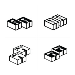 box icons set 4 design