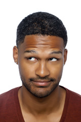 Obraz premium weird face of a man