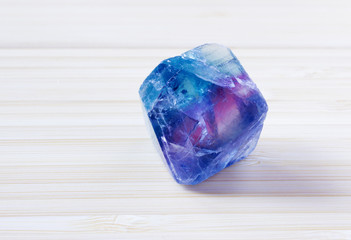 Multi colored fluorite, fluorspar mineral