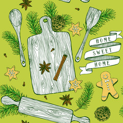 Christmas cooking