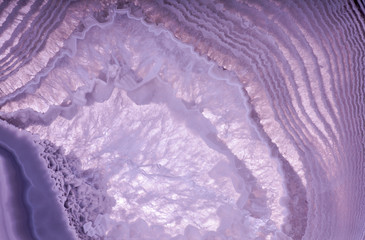 macro of light lilac agate structure