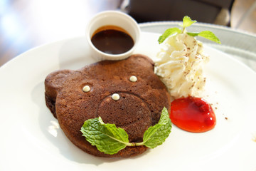Chocolate Bear Cake