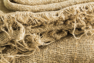 the texture of the bag from the fibers,background
