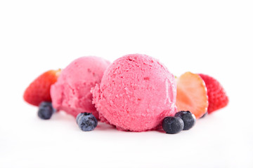 berry ice cream