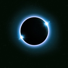 Blue Solar Eclipse