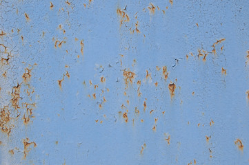 Metal texture with scratches and cracks, cracked paint