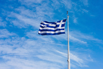 The Greek National flag