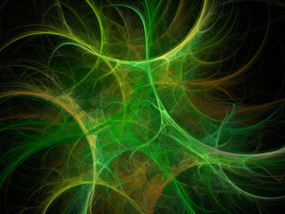 Abstract wallpaper. Abstract fractal. Fractal art background for creative design. Decoration for wallpaper desktop, poster, cover booklet, card. Psychedelic. Print for clothes, t-shirt.