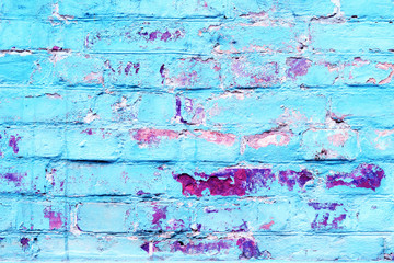 Obraz premium Brick texture with scratches and cracks