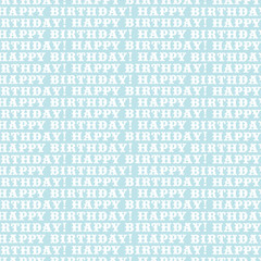 blue happy birthday background