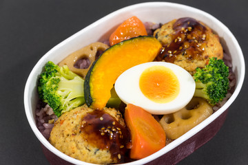 Asian organic lunch box