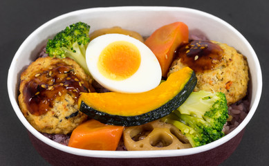 Asian organic lunch box