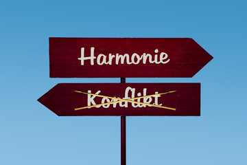 Schild 48 - Harmonie