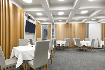 Hotel restaurant interior