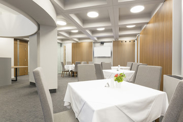 Hotel restaurant interior