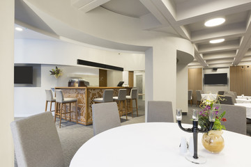 Hotel restaurant interior