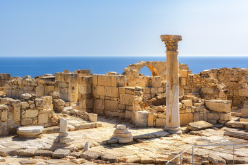 Cyprus. Limassol District. Ruins of ancient Kourion