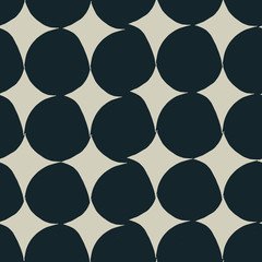 colored circle seamless pattern