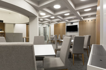 Fototapeta premium Hotel restaurant interior