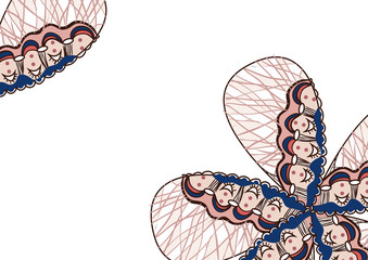 ornate ethnic flower