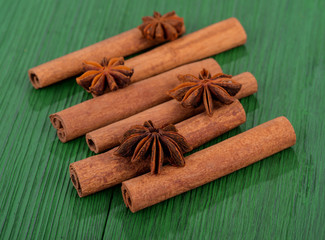 anise and cinnamon