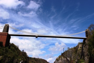 Bristol. Clifton suspension bridge