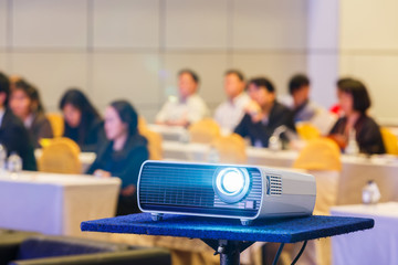 Projector in conference room