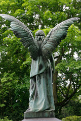 Engel auf dem Melaten-Friedhof in Köln / Deutschland