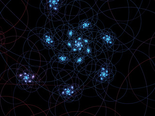 Abstract wallpaper. Abstract fractal. Fractal art background for creative design. Decoration for wallpaper desktop, poster, cover booklet, card. Psychedelic. Print for clothes, t-shirt.