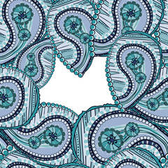 ornate ethnic petals