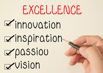 Excellence for business plan