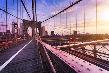 Brooklyn Bridge in New York City