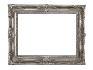 Silver picture frame