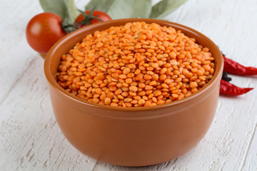 Red lentils