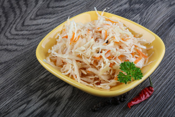 Fermented cabbage