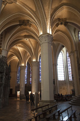 Fototapeta premium L'interieur cathedrale de Chartres