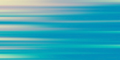 blurred abstract background motion turquoise blue horizontal length