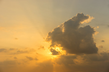 Sunset Sky Background