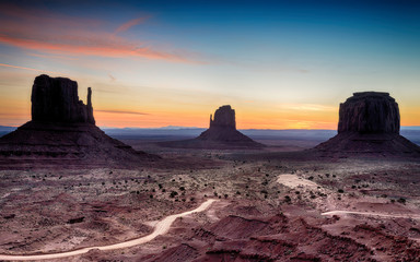 Monument Valley, Tribal Park, Arizona, Utah, USA
